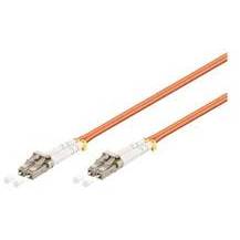 Wentronic Cablu 58847,  FOC OM2, 1m, LC UPC/LC UPC, portocaliu