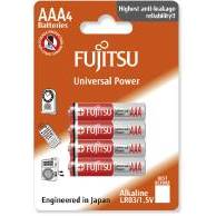 Baterie Fujitsu Alkaline Universal Power FU-LR03-4B, LR03/AAA, 4 bucati pachet