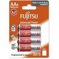 Baterie Fujitsu Alkaline Universal Power FU-LR6-4B, LR6/AA, 4 bucati blister