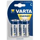 Baterie alcalina VARTA BAVA 4114, R14 (typ C,) 2 bucati  energy
