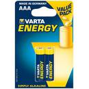 Baterie alcalina VARTA BAVA 4103 2PACK,  R3 (AAA), 2 bucati energy