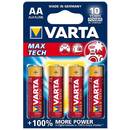 Baterie alcalina VARTA BAVA 4706, R6 (AA), 4 bucati MAX TECH