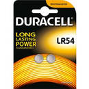 Baterie alcalina DURACELL  5000394052550 , LR54 B2, 2 bucati