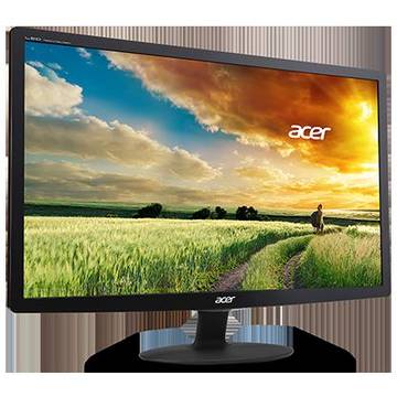 Monitor LED Acer S240HL, Full HD, 16:9, 24 inch, 5 ms, negru