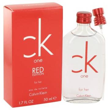 Calvin Klein CK One Red Edition for Her Eau de Toilette 50ml