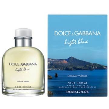Dolce &amp; Gabbana Light Blue Discover Vulcano pour Homme Eau de Toilette 125ml