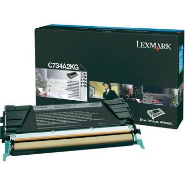 LEXMARK C734A2KG BLACK TONER