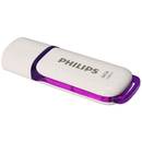 Memorie USB USB PHILIPS FM64FD75B/00, USB 3.0, 64GB, SNOW EDITION PURPLE, violet