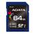 Card memorie SD ADATA ASDX64GAUI3CL10-C, 64GB, I-MEMORY, negru