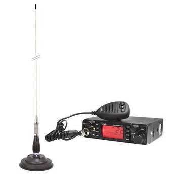Statie radio Kit PNI-PACK17, CB PNI ESCORT HP 9001 ASQ + Antena CB PNI ML100 cu magnet