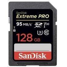 Card memorie Sandisk   Extreme PRO SDXC SDSDXXG-128G-GN4IN , 128 GB, 95/90 MB/s V30 UHS-I U3