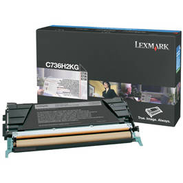 Toner Lexmark negru| 12000pgs | C736/ X736/ X738