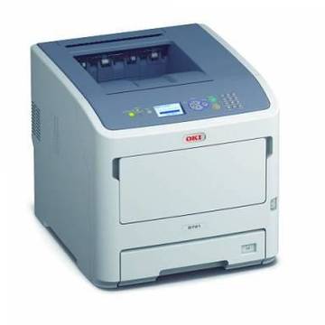 Imprimanta laser OKI B731dnW, Laser, Monocrom, A4, Duplex, alb-gri