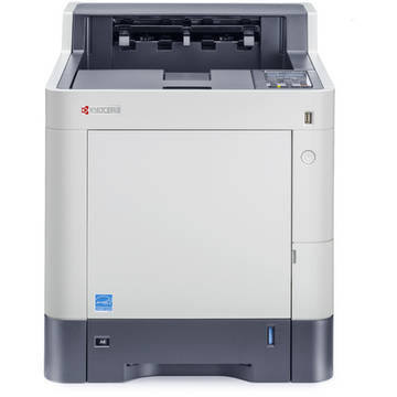 Imprimanta laser Kyocera ECOSYS P6035cdn, A4, 512 MB, Duplex, USB 2.0, alb-gri