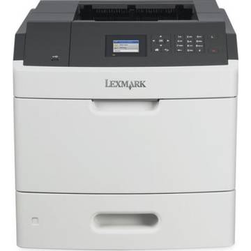 Imprimanta laser Lexmark MS811N, MONOLASER, A4, 60 PPM, USB 2.0, alb-gri