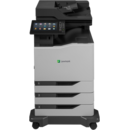Imprimanta laser Lexmark CX825DTE, 4IN1, COLORLASER, A4, Duplex, USB 2.0, alb-gri