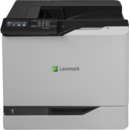 Imprimanta laser Lexmark CS820DE, COLORLASER, A4, Duplex, USB 2.0, alb-gri