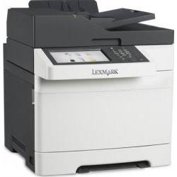 Imprimanta laser Lexmark CX510DE, 4IN1, A4, COLORLASER, USB/ETH, Duplex, USB 2.0, alb-gri