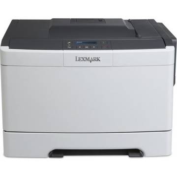 Imprimanta laser Lexmark CS310DN, COLORLASER, USB/ETH, A4, Duplex, USB 2.0, alb-gri