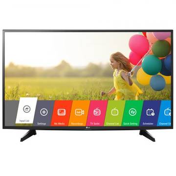 Televizor LG 49LH570V, Full HD, Smart TV, Triple XD Engine, Negru