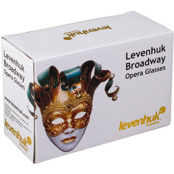 Binoclu Levenhuk Broadway Opera 325N, 3x, auriu, LED