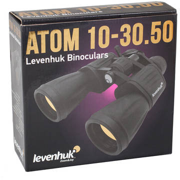 Binoclu Levenhuk Atom, 10-30x, 50 mm
