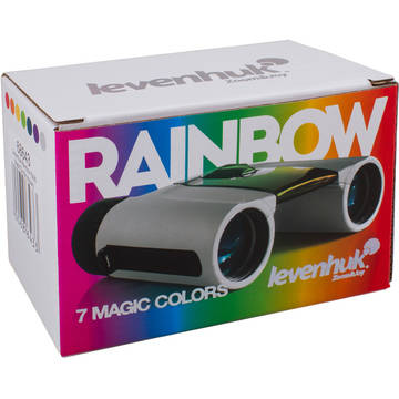 Binoclu Levenhuk Rainbow, 8x, 25 mm, negru