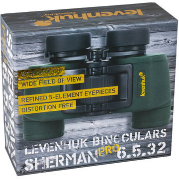 Binoclu Levenhuk Sherman Pro, 6.5x, 32 mm