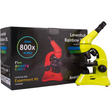 Levenhuk Raibow 50L Microscop, verde
