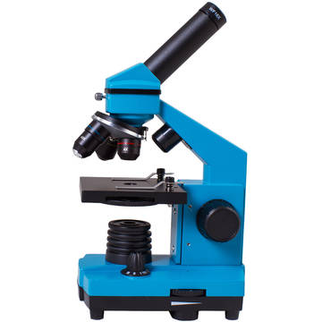 Levenhuk Microscop Raibow 2L Plus, albastru
