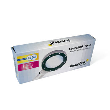 Levenhuk  Zeno 100 Magnifier, 2.5/5x, 78/19 mm, Metal