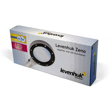 Levenhuk  Zeno 60 LED Magnifier, 2.5/5x, 88/21 mm