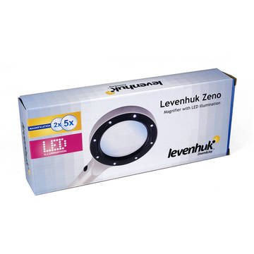 Levenhuk  Zeno 50 LED Magnifier, 2.2/4.4x, 88/21 mm