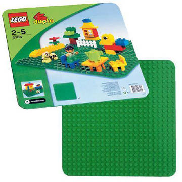 Placa verde LEGO DUPLO (2304)
