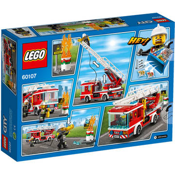 LEGO Camion de pompieri cu scara (60107)