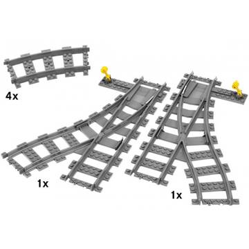 LEGO Macaz de cale ferata (7895)