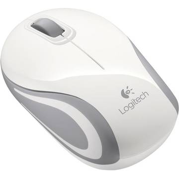 Mouse Logitech® Wireless 910-002735, M187, 2.4GHZ, EMEA, alb