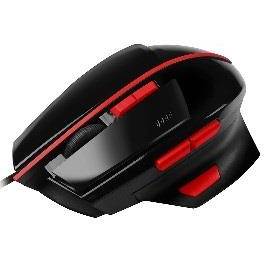 Mouse TRAMYS45651, Gaming Tracer Battle Heroes Hover, 2400 dpi, negru-rosu