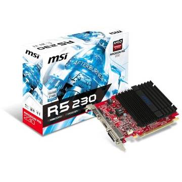 Placa video MSI Radeon R5 230 1GB DDR3 64-bit Low Profile