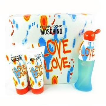 Moschino I Love Love Eau de Toilette 50ml + 100ml Body Lotion + 100ml Shower Gel