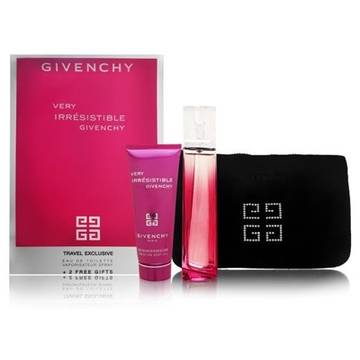 Givenchy Very Irresistible 75ml+100ml Body Lotion+Pouch pentru femei