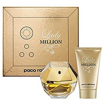 Paco Rabanne Lady Million Eau de Parfum 50ml + Body Lotion 100ml