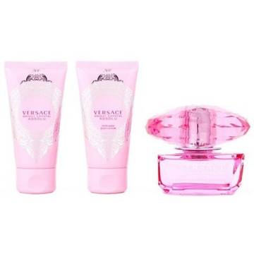 Versace Bright Crystal Absolu Eau de Parfum 50ml + Shower Gel 50ml + Body Lotion 50ml