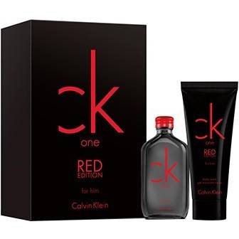 Calvin Klein CK One Red Edition for Him Eau de Toilette 100ml + Shower Gel 100ml