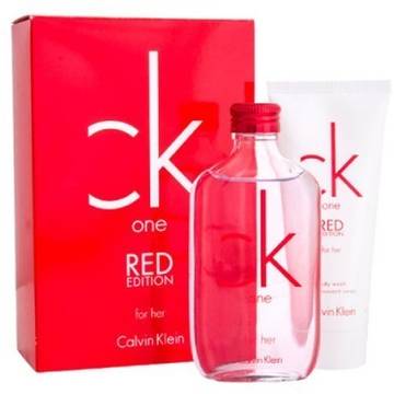 Calvin Klein CK One Red Edition for Her Eau de Toilette 100ml + Shower Gel 100ml