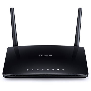 Router wireless TP-LINK xWLAN, router/modem, 1200mb, Ar.D50, USB 2.0, negru