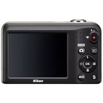 Aparat foto digital Nikon Coolpix A10, 2.7 inch, 16.1 MP, zoom 5x, negru, Card 4GB+Husa+Incarcator