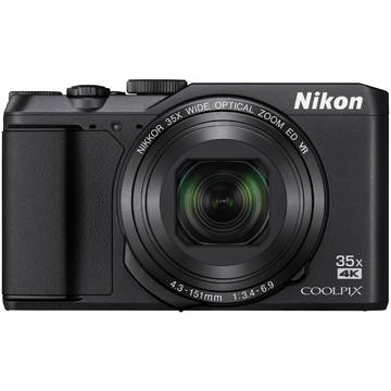 Aparat foto digital Nikon Coolpix A900, 3 inch, 20.3 MP, zoom 35x, negru