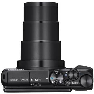 Aparat foto digital Nikon Coolpix A900, 3 inch, 20.3 MP, zoom 35x, negru
