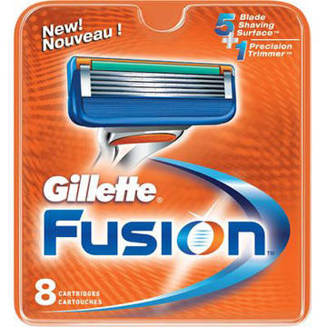 Aparat de barbierit Rezerva aparat de ras Gillette Fusion Manual 8 buc